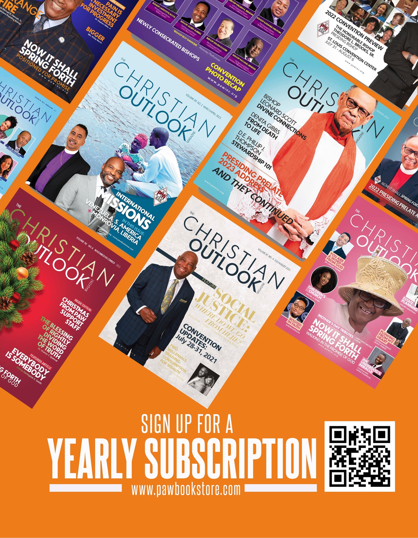 1 YEAR CHRISTIAN OUTLOOK SUBSCRIPTION (September/October 2025 start date)