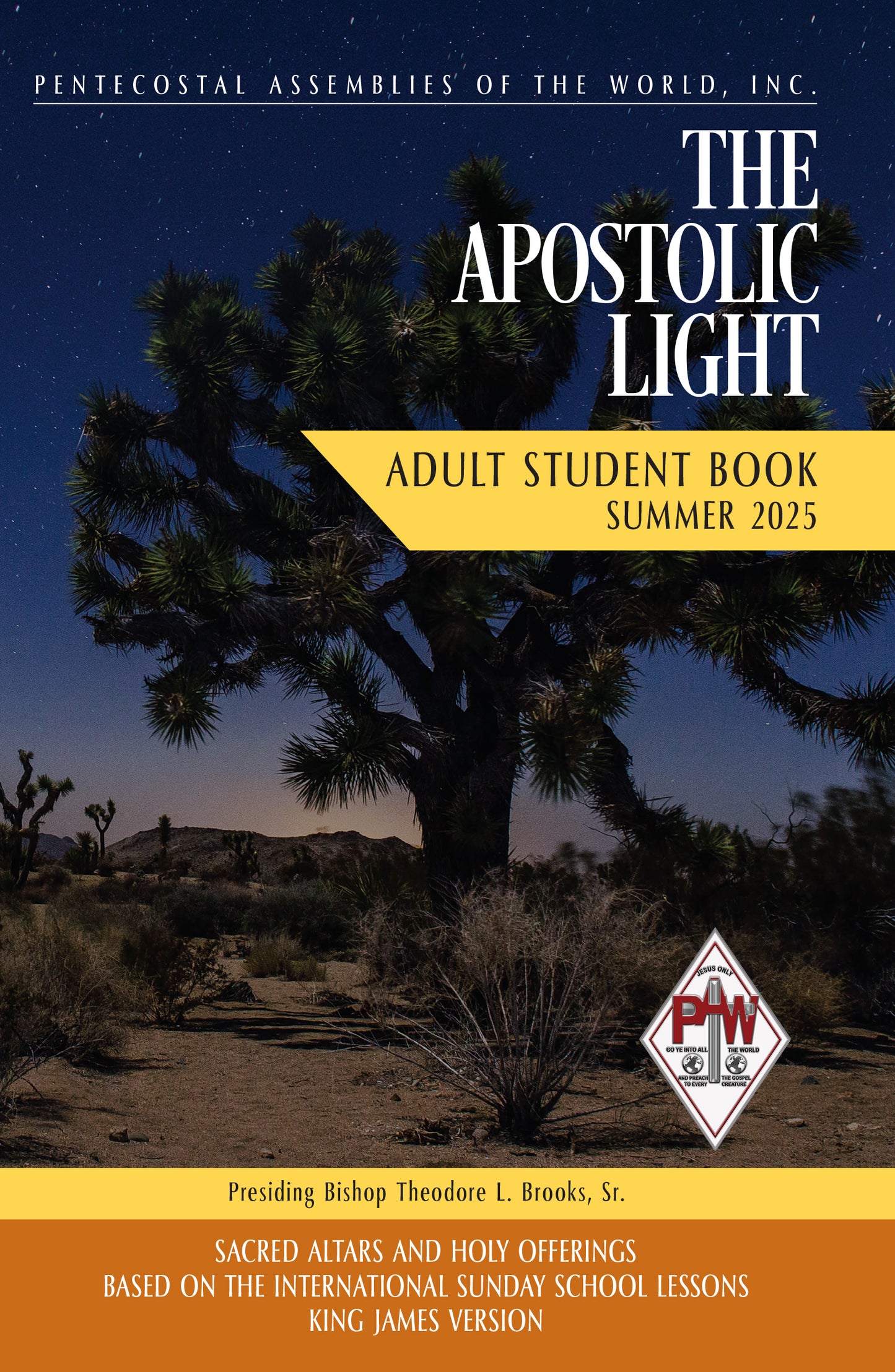 DIGITAL Summer 2025 Apostolic Light Adult STUDENT Book (no returns/refunds)