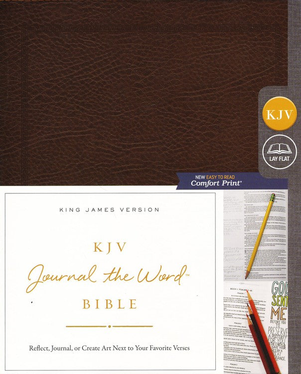 KJV journal The Word Bible comfort print