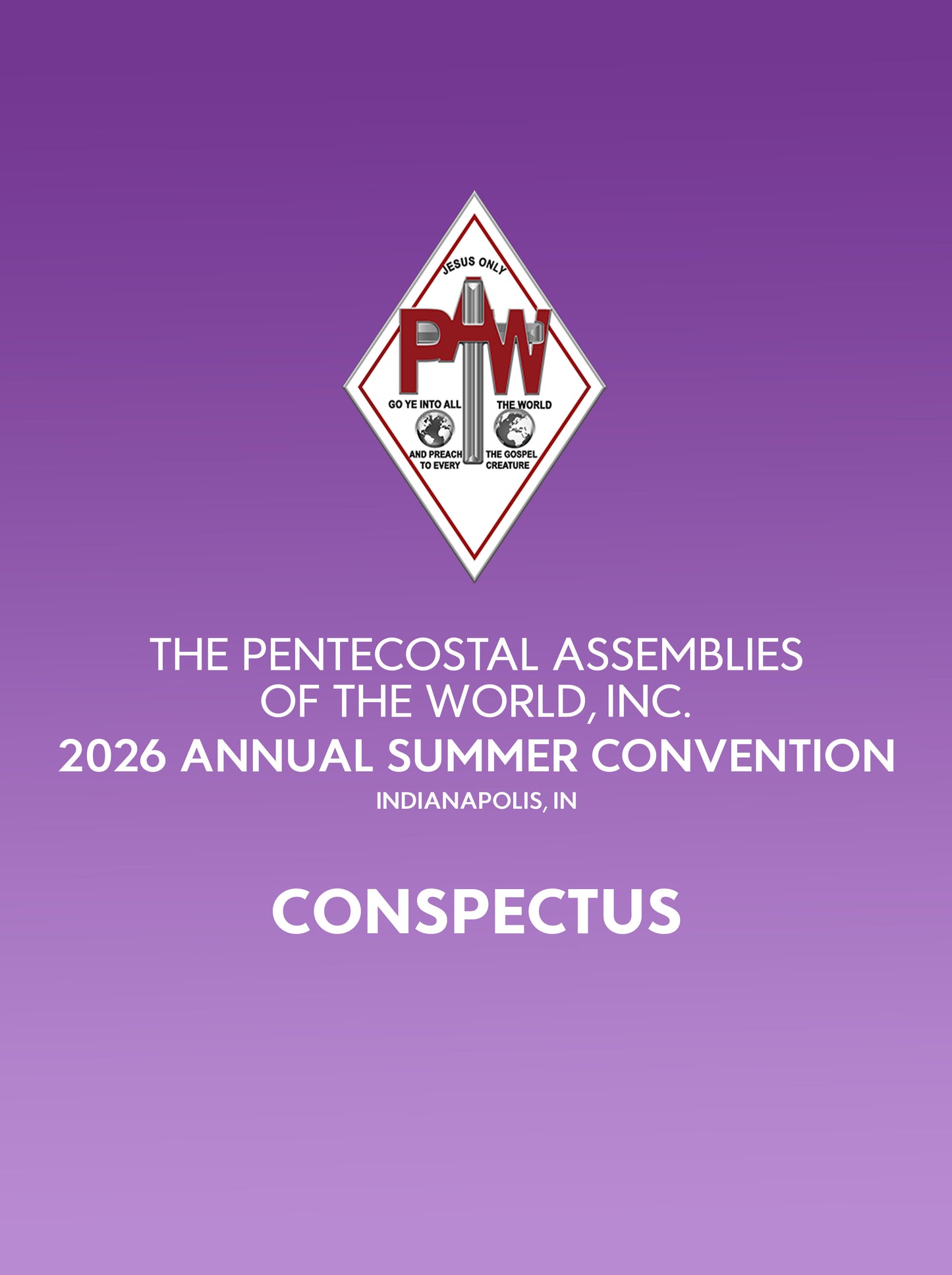 2026 Conspectus PRE-ORDER (Ships early July)