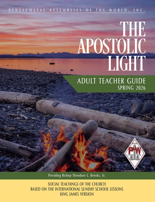 💻 🌼 DIGITAL Spring 2026 Apostolic Light Adult TEACHER Book (no refunds or returns)