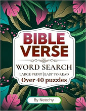 Load image into Gallery viewer, Bible Verse Word Search LARGE PRINT: Easy To Read

