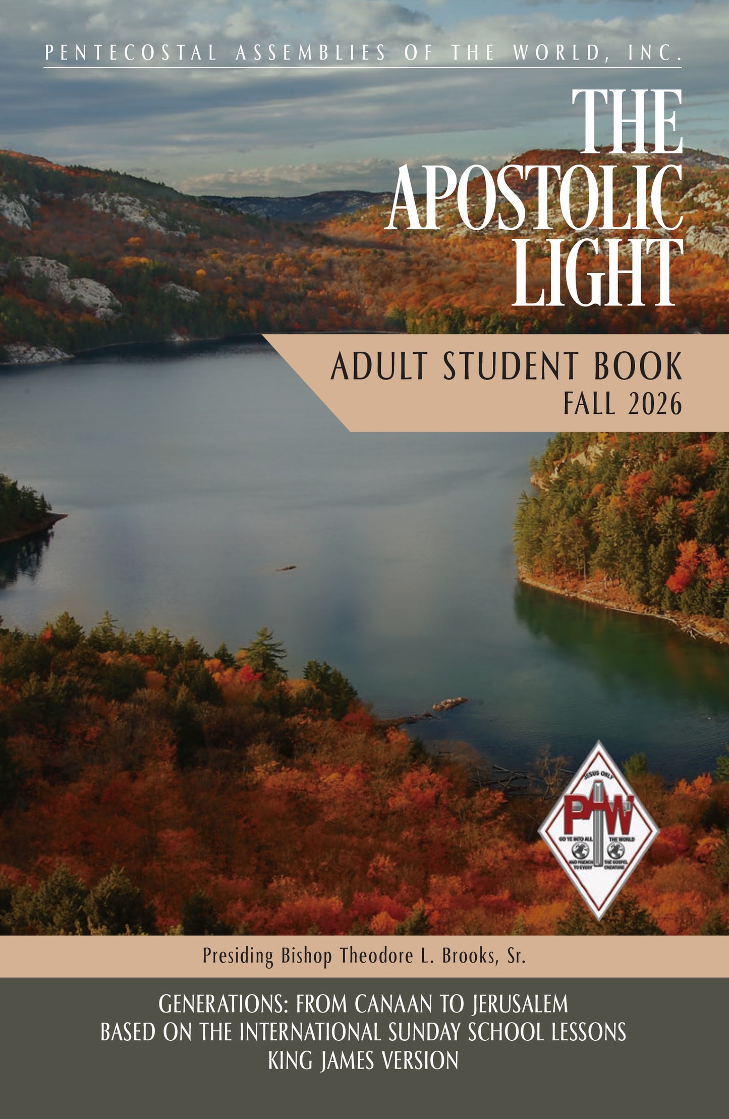 🍁 Fall 2026 Apostolic Light Adult STUDENT Book Regular Print