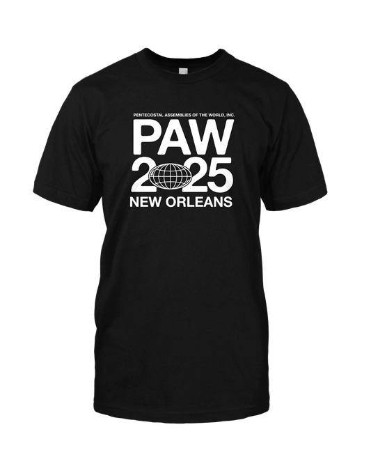PAW New Orleans FULL CHEST White Tee