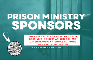 Sow A Seed ~ PRISON MINISTRY Donation
