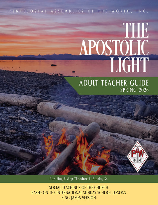 🌼 Spring 2026 Apostolic Light Adult TEACHER Book
